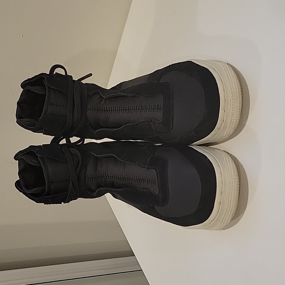 Nike AF1 Rebel XX Black/White Sneaker Boots Size 7
